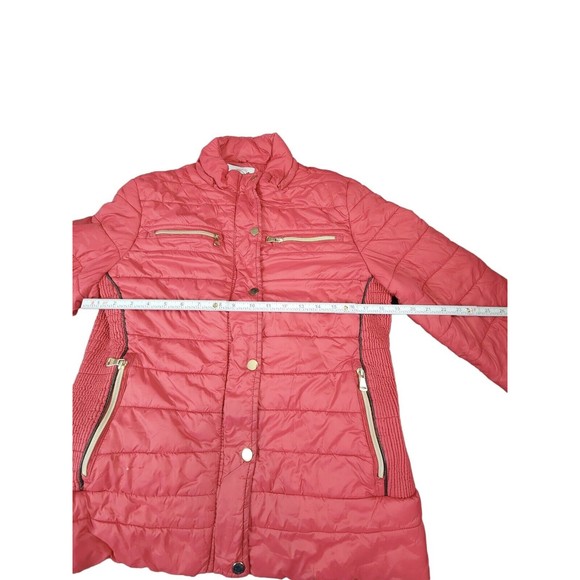 Sacha Pacha Women's Red‎ 100% Polyimide Long Sleeve Mock Neck Jacket Size XL - Picture 4 of 7